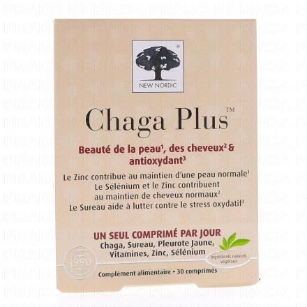 NEW NORDIC Chaga Plus 30 comprimés