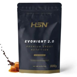 Evonight 2.0 Proteínas de Liberación Secuencial Chocolate y Caramelo 500g