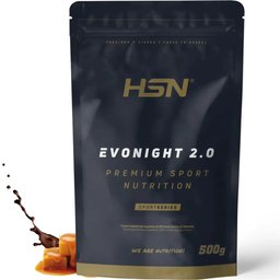 Evonight 2.0 Proteínas de Liberación Secuencial Chocolate y Caramelo 500g