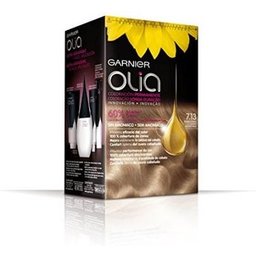 Olia Permanent Hair Color N°7.13 Cinnamon Blonde 4 pièces
