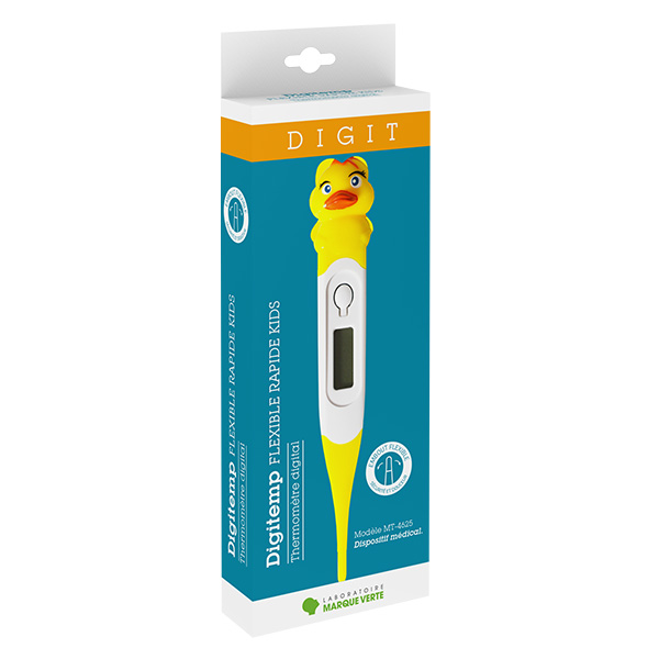 Digitemp Thermomètre Flexible Rapide Kids