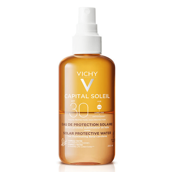 Capital Soleil Eau de Protection Hâle Sublimé SPF30 200ml