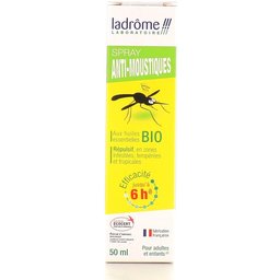 Ladrome Spray AntiMoustiques aux Huiles Essentielles Bio 50ml