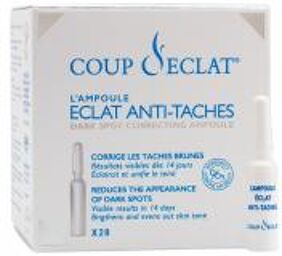 Coup d'Éclat 28 Ampoules Éclat Anti-Taches - Boîte 28 ampoules de 1 ml