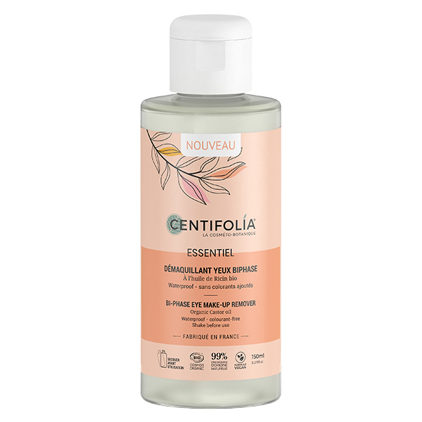 Essentiel Démaquillant Yeux Biphase Bio 150ml