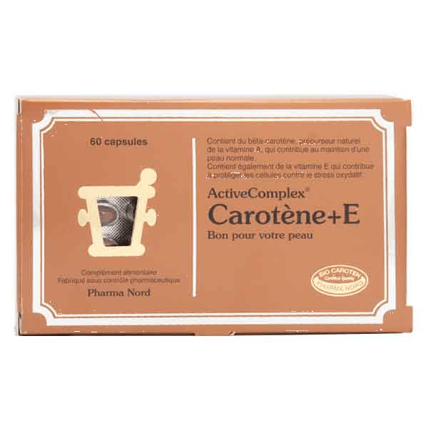ActiveComplex Carotène + E 60 capsules