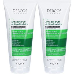 Dercos Shampooing 2 en 1 Anti-Pelliculaire et Démêlant
