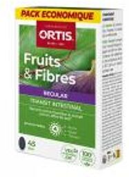 Fruits&fibres Regular Ecopack 45 Comprimés - Boîte 45 comprimés