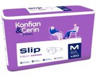 Konfian & Cerin 20 Changes Complet Slip Maxi+ Taille M - Paquet 20 changes complets