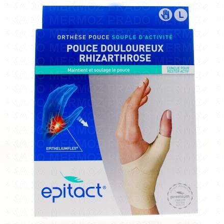 Orthèse proprioceptive souple pouce droit taille L
