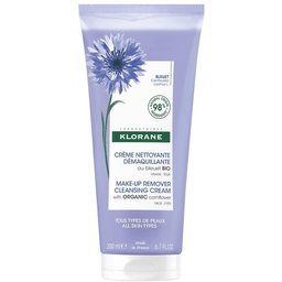 Crème nettoyante démaquillante au bleuet bio