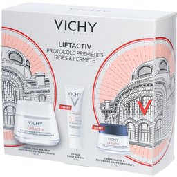 Vichy LiftActiv H.a. Crème Anti-Rides Raffermissante + 2 Soins Offerts