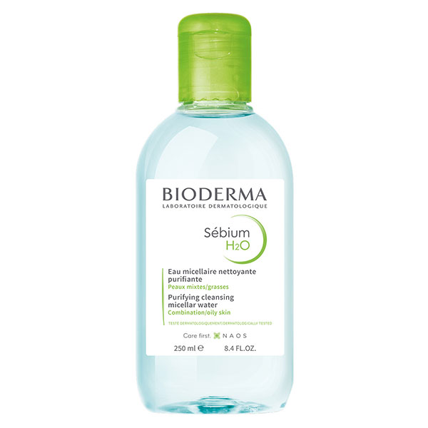 Sébium H2O Eau Micellaire Purifiante Peaux Mixtes à Grasses 250ml