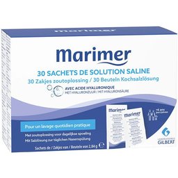 30 Sachets de Sels Minéraux Nasal pour Lavage de Nez, Rhinite, Allergie