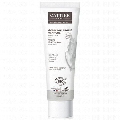 Gommage argile blanche aloe vera bio tube 100ml