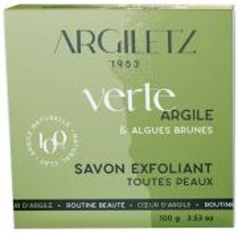 Argile Verte Savon Exfoliant 100 g - Boîte 100 g