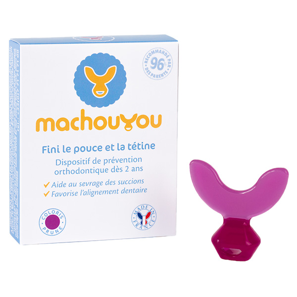 Machouyou® Dispositif Bucco Dentaire 2-6 ans Prune