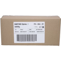 Babybio Optima 1er Age Lot de 3