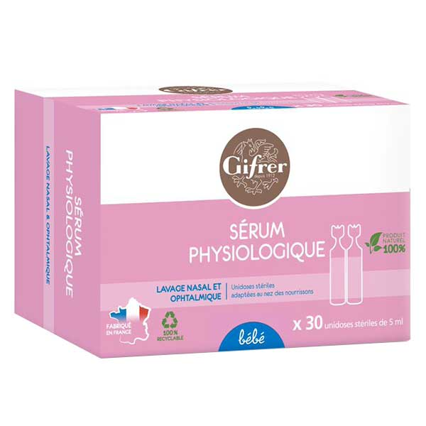 Sérum Physiologique 5ml 30 unidoses