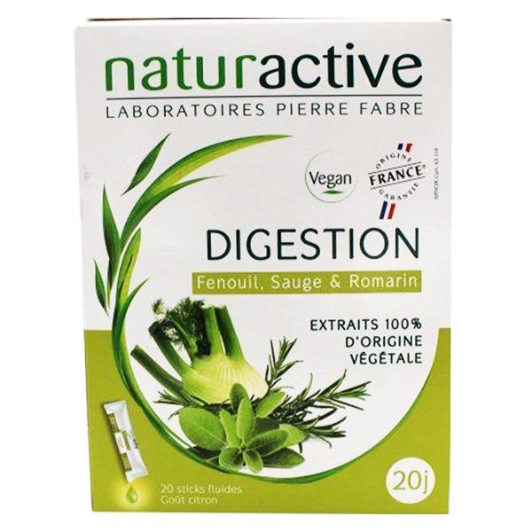 Digestion Goût Citron 20 sticks fluides
