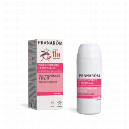 PranaBB - Roller anti-moustiques & tiques pour bébé