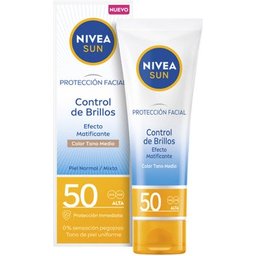 Sun Crème Solaire Visage Contrôle Brillance Spf50 40ml