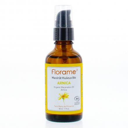 Macérât huileux bio d'arnica flacon pompe 50ml
