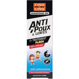 Cinq SUR Cinq Shampoing Gel Anti-Poux & Lentes