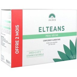 Elteans Peau Sèche 2x60 Capsules