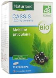 Cassis Bio 75 Gélules - Pot 75 végécaps