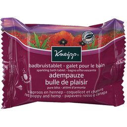 Kneipp® Galet pour le bain Coquelicot - Chanvre Bulle de plaisir