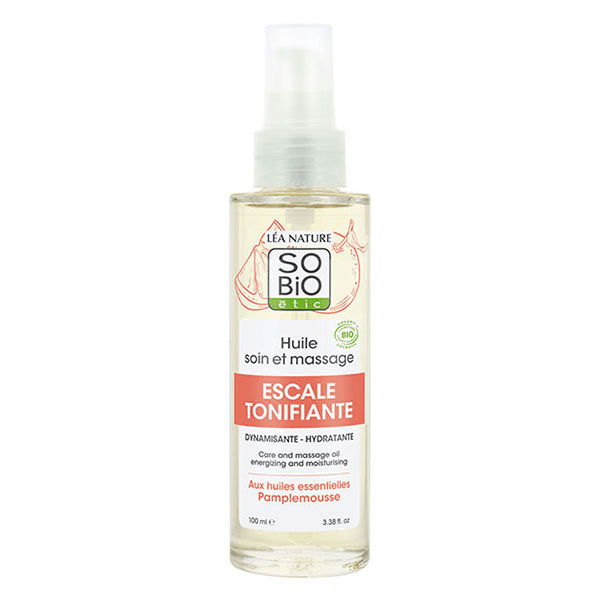 Léa Nature So Bio Etic, Huile soin et massage Escale tonifiante bio 100ml