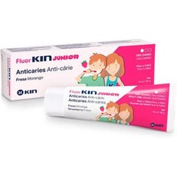 Fluor-Junior dentifrice Junior arôme fraise 75ml