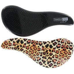 Tangle-Free Brosse Cheveux Noir Marron Léopard 1ut