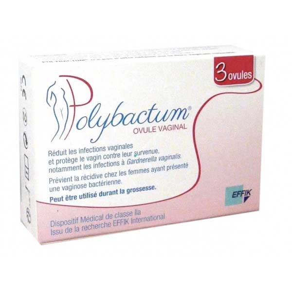Polybactum Ovule Vaginal Boîte de 3 ovules
