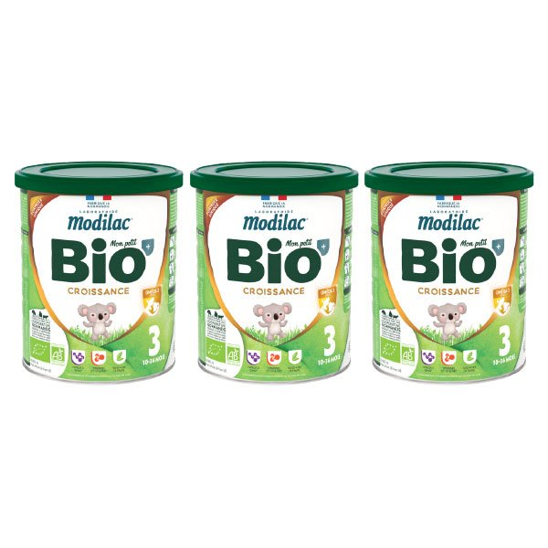 Mon Petit Bio+ Lait de Croissance 3ème Âge Lot de 3 x 800g