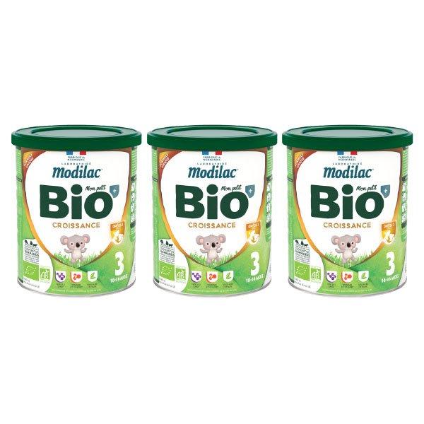 Mon Petit Bio+ Lait de Croissance 3ème Âge Lot de 3 x 800g