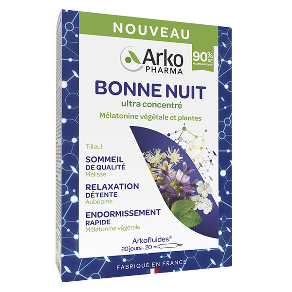 Arkofluide Bonne Nuit Ultra Concentré 20 ampoules