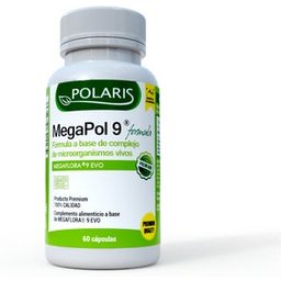 Megapol 9 Evo Probiotique 300mg 60caps
