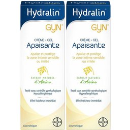 Gyn Crème Gel Apaisante 15 g apaise et Protège la Zone Intime