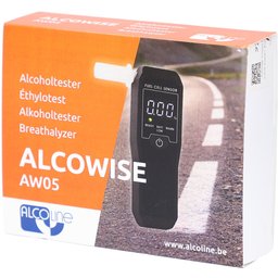 Alcowise Ethylotest + 3 Embouts Buccaux Aw05