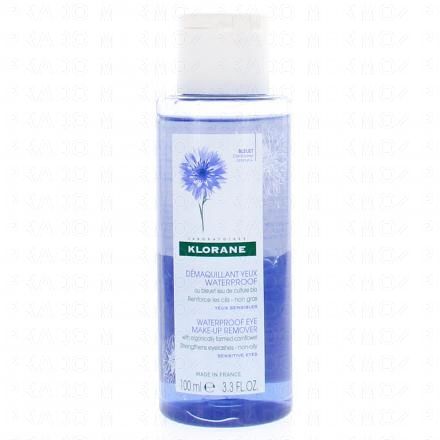 Bleuet bio - Démaquillant yeux waterproof flacon 100ml