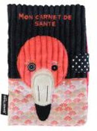 Carnet de Santé Flamingos : un indispensable pour suivre sa santé - Sachet 1 protège-carnet