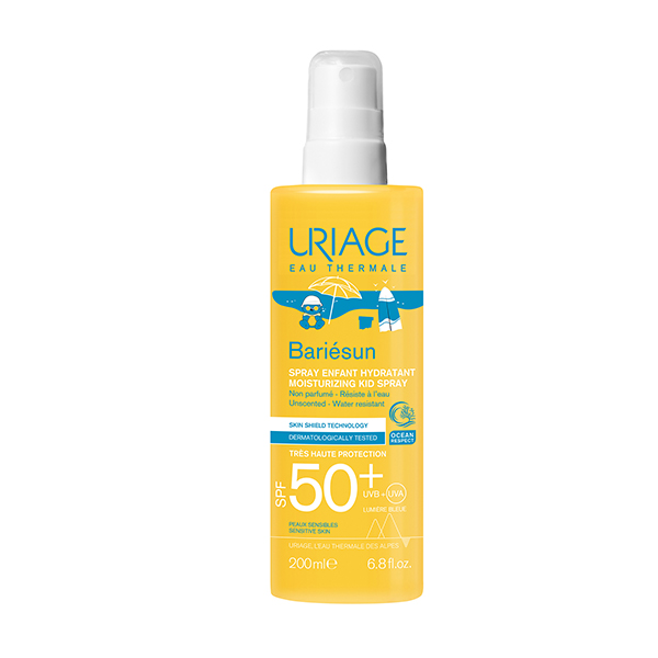 Bariésun Spray Solaire Hydratant Enfant SPF50+ Sans Parfum 200ml