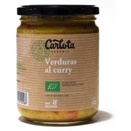 Curry de légumes bio-conservés Carlota 425g