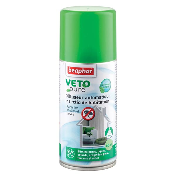 Vetopure Diffuseur Automatique Insecticide pour Habitat 150ml