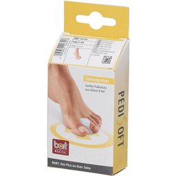 PediSoft® Support d’écartement d’orteils Silicone Large