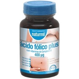Acido Folico Plus Vitaminas Complejo B 400 Ug 90 Compri