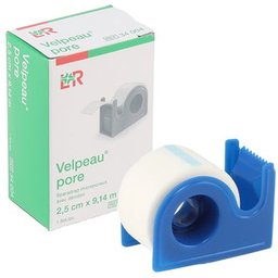 Velpeaupore Esparadrapo Microporoso Bla 2,5Cmx9,14m 1 ud