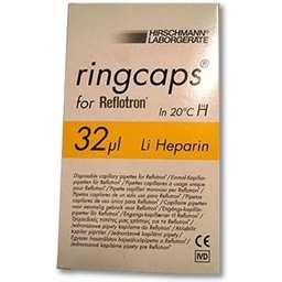 Capuchons capillaires Reflotron